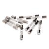 10 Pieces Microwave Oven for Protection High Voltage Replacement Fuse Tube 5KV 0.8A 800MA Cartridge Fuses Easy To Replac
