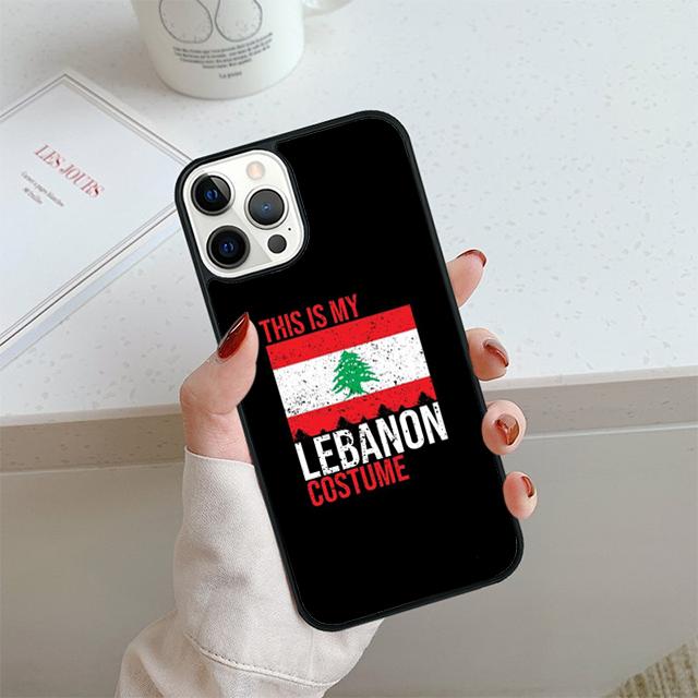 Lebanese Lebanon Flag Phone Case For iPhone 17 Air 14 15 16 13 12 Max Cover For Apple 14 15 16 11 Pro Max Plus Coque