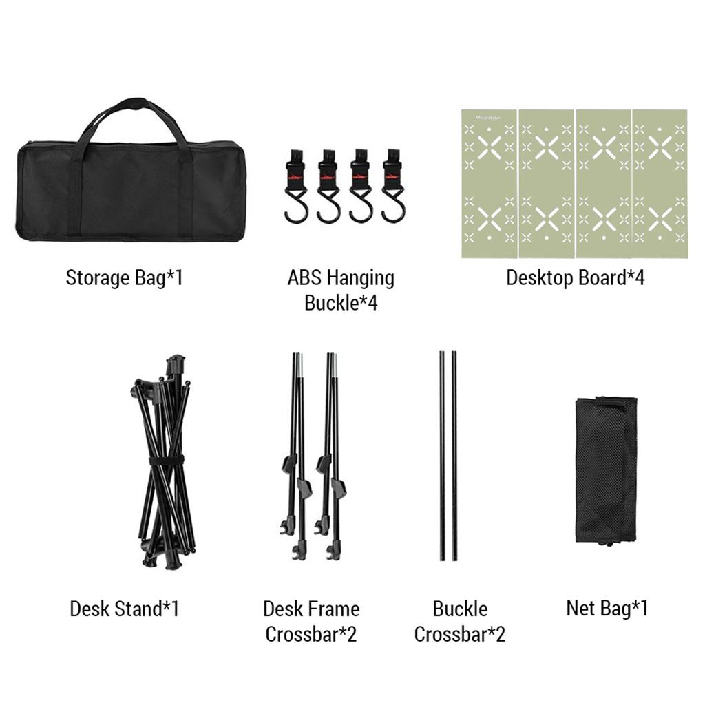 Outdoor Camping Table Aluminum Alloy Lightweight Folding Table Portable Picnic Table