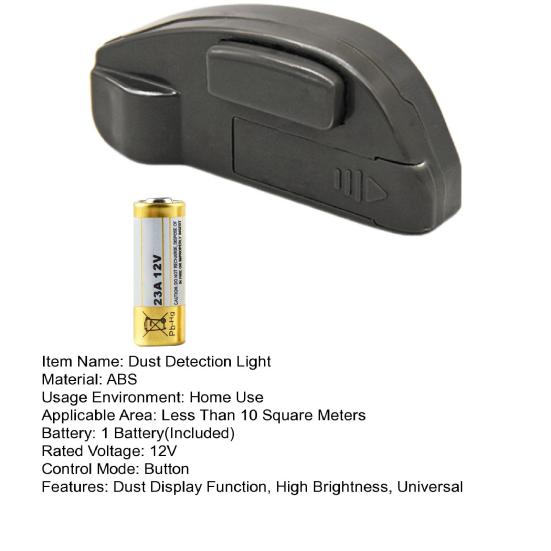 Vacuum Cleaner Dust Detection Light Pet Dog Cat Hair Micro Dust Display LED Green Lamp Universal Wireless Vacuum Attachment Accessories