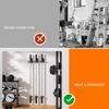 Heavy Duty Efficient Vertical Barbell Holder Stand For Garage Gym Space Saving Equipment Organizers Tidy Workout Spaces