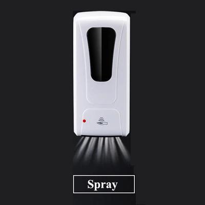 Distributore di sapone automatico a sensore IR da parete da 1000 ml, pompa per lozione senza contatto, liquido senza contatto, per la casa, per cucina e bagno