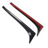 Carbon Fiber Black Rear Window Side Spoiler Wing For VW GOLF 7 MK7 GTD R 2014-2018 Car-styling Auto