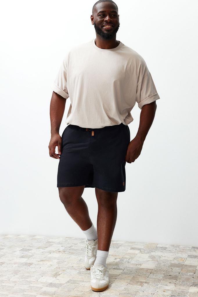 navy shorts plus size