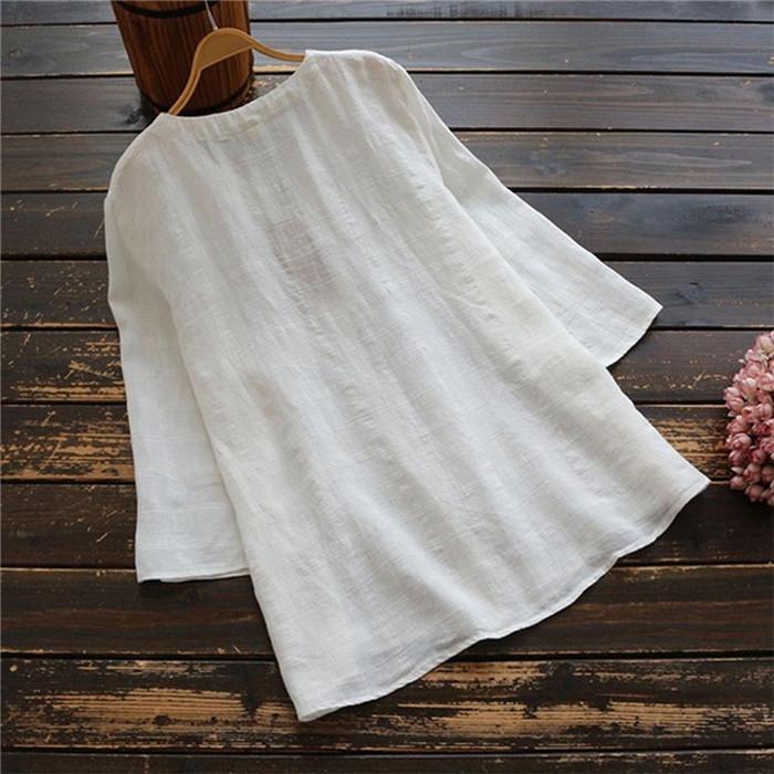Vintage Style T Shirt For Women With Cotton Fabric And Relaxed Fit For Casual Wear