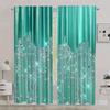 2PcsDiamond Beads Print Curtains,suitable for Bedroom,living Room Kitchen Decoration,home Decoration,door Curtain Window Curtain