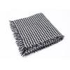 Spring Autumn Winter Warm Shawl Women's Imitation Cashmere Black White Houndstooth Square Scarf
