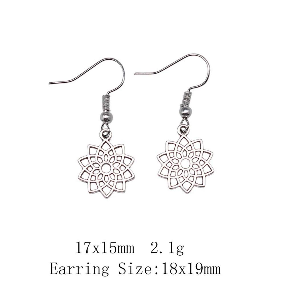 New Year's Day Earrings Women Geometric Water Drop Circle Drop & Dangle Earring Home Garden Party Earrings