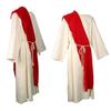 Elegant Medieval Warrior Costume For Cosplay Featuring Richly Textured Polyester