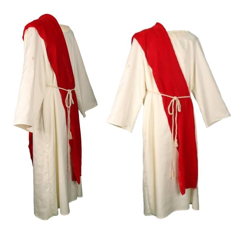Elegant Medieval Warrior Costume For Cosplay Featuring Richly Textured Polyester