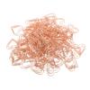100pcs Hrt Shape Paper Clips Cute Metal Paper Clips Portable Adorable Small Paper Clips for Document Organization