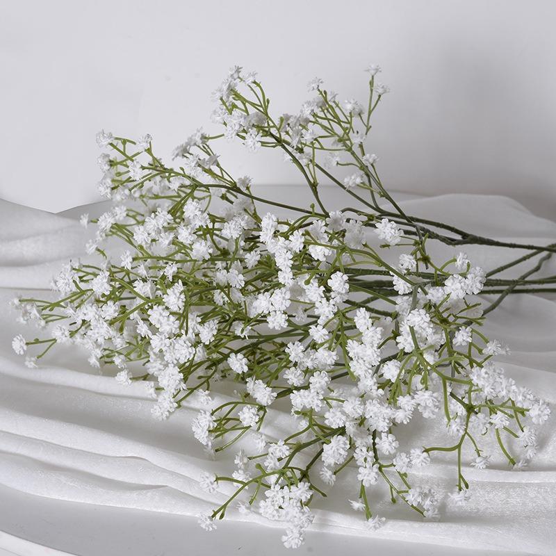 1Pcs Babys Breath Artificial Flowers Bouquet Gypsophila Fake Flowers for Home Decor Table DIY Vase Ornament Wedding Decorations
