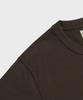 Ledeutoneido 9.5Oz Cotton Basic Tee Mocha Brown