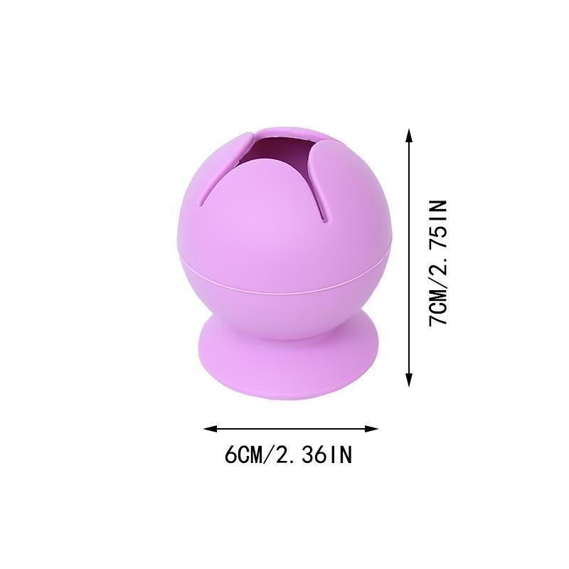 Przyssawka Silikonowy ręczny pojemnik na odpady Gadżety Silikonowy obraz DIY z diamentami Obsadka do pióra Akcesoria do diamentowych haftów