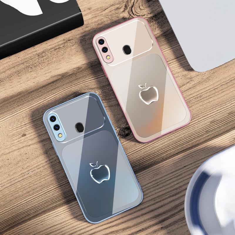Metallic gray texture For Samsung A73 72 71 A70 56 55 54 A53 52 51 50 42 A35 A34 33 32 31 26 25 24 23 22 30 glass phone case