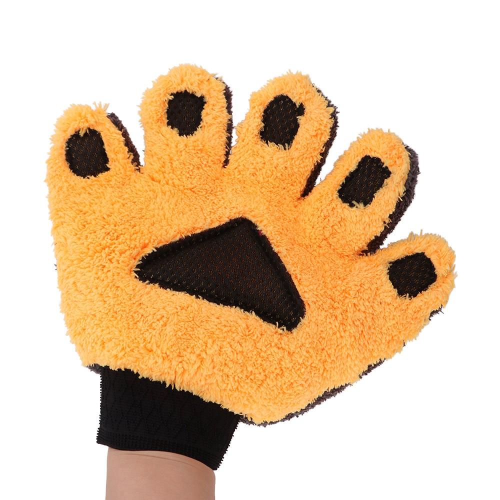 Coral Fleece Cleaning Gloves Soft Absorbent Cleaning Brush Gloves Car Cleaning Brush Auto Cleaning