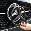 LUV3 W212 C200 1Pcs Car Front Grille Badge Decal Cover Emblem for Mercedes Benz W204 W205 W210 W211 W212 W213 C E Class GLA GLK ML GL