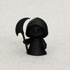 Personalized Desk Accessory 3D Printed Ghost Figurine, Cute Desktop Ornament, Mini Office Decoration Halloween Reaper Statue for Study Room
