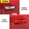 TESIN Car Exterior Door Handle Shell Decoration Cover Door Handle Bowl Cover Stickers For Ford F150 2015- Car