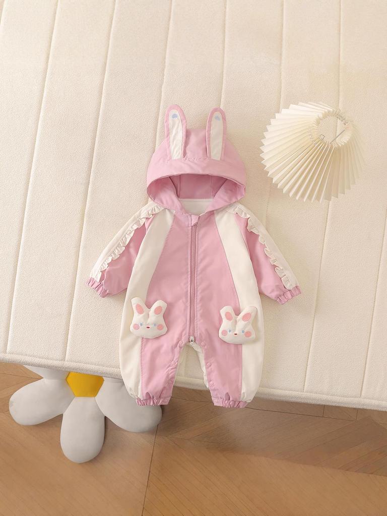 Herbst/Winter Samt Baby Jumpsuit - Niedliches und gemütliches Krabbeloutfit für Säuglinge