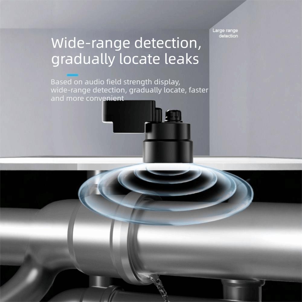 Portable Display Water Leak Detection High Sensitivity Pipe Leak Detector Pipe Detection