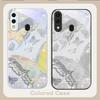 Lucky Butterfly Painting For Samsung A20 30 22 23 24 25 26 A31 32 33 34 A35 42 50 51 52 53 54 55 56 70 71 72 73 glass phone case