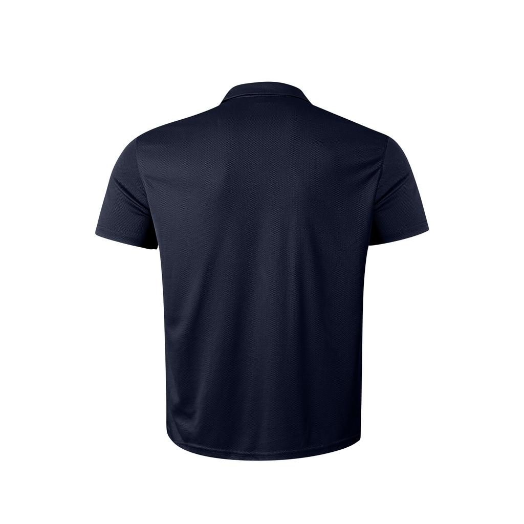 Men Polo Shirt Short Sleeve Classic Fit Lightweight Breathable Fabric with Pocket for Casual or