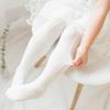 White Knit Girls' Leggings & Tights Set with Bow - Baby Bodysuit, Base Layer, Socks for Spring & Autumn
