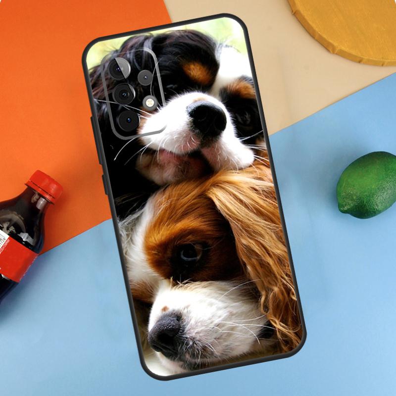 Cavalier King Charles Spaniel Dog Case For Samsung Galaxy A34 A54 A14 A35 A55 A15 A56 A36 A26 A16 A06 A12 A22 A32 A52 A13 A53