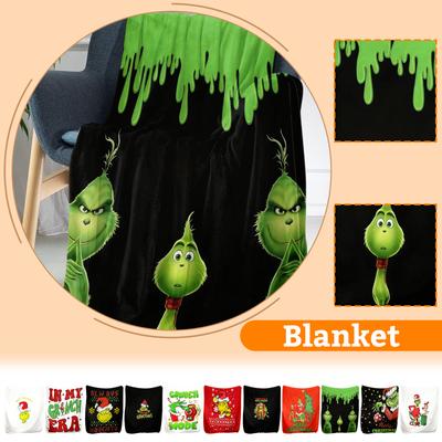 150 x 200 cm Flanelldecke, Weihnachtsdecke, personalisierte Decke, Digitaldruck