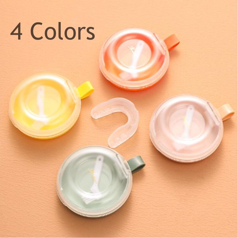 Denture Box Dental Retainer Case Orthodontic Invisalign Braces Storage Container Mouth Guard Organizer False Teeth Odontología