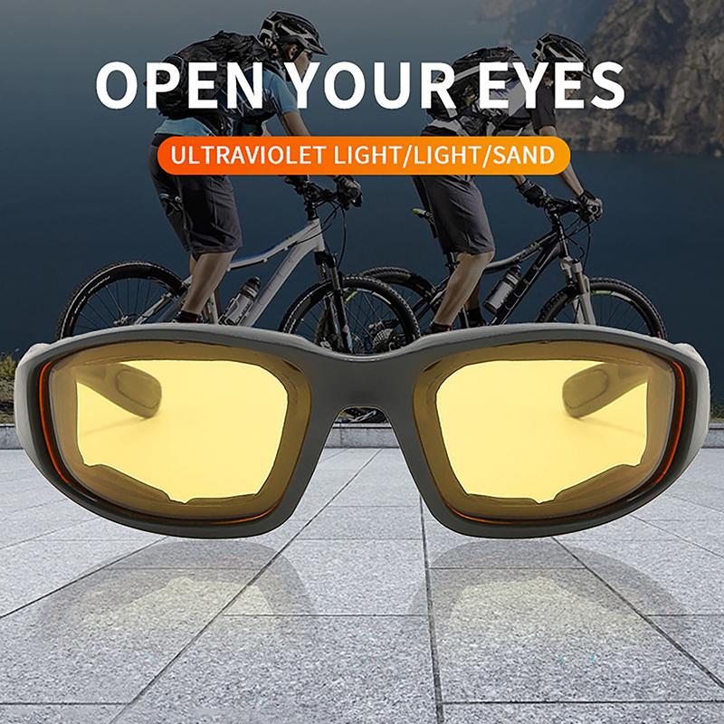 Outdoor Cycling Glasses, Eye Protection, Skiing Glasses, Cs Tactical Sunglasses, Sports Sponge Sunglasses