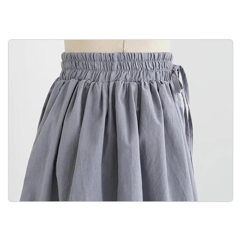 Summer Women Shorts High Waist Loose Short Slacks