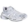 Balenciaga Runner2.0 Artificial Leather Low Top Chunky Sneakers Men's White 779066W3RXP9110