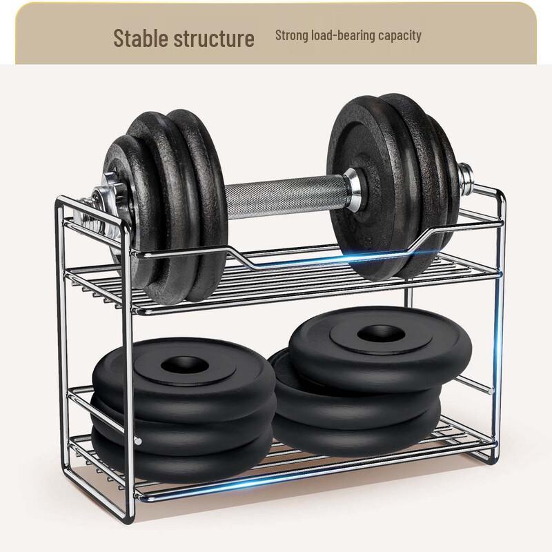 Modern 2-Tier Stainless Steel Countertop Spice Rack