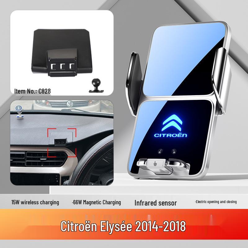 Wireless Charging Phone Holder for 2021-2023 Citroën Versailles C5X