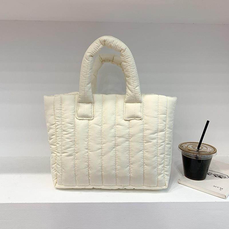 

Elegant Mid-size Womens Winter Down Bag With High Capacity Stylish Tote Design