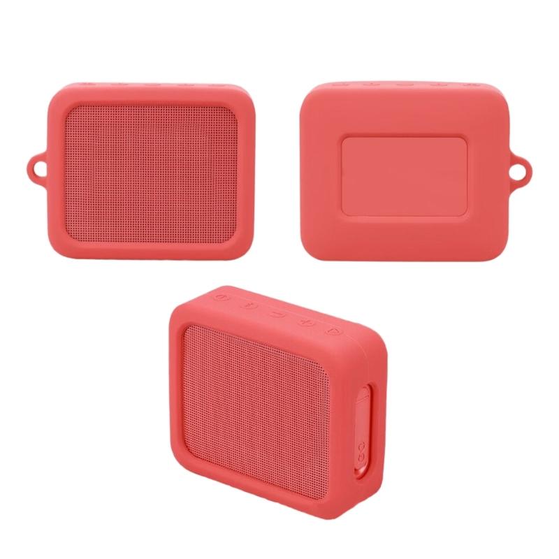 Portables Silicone Case Shockproofs Dustproof Protective Sleeve Antidrop Cover for GO ESSENTIAL 2 Speaker