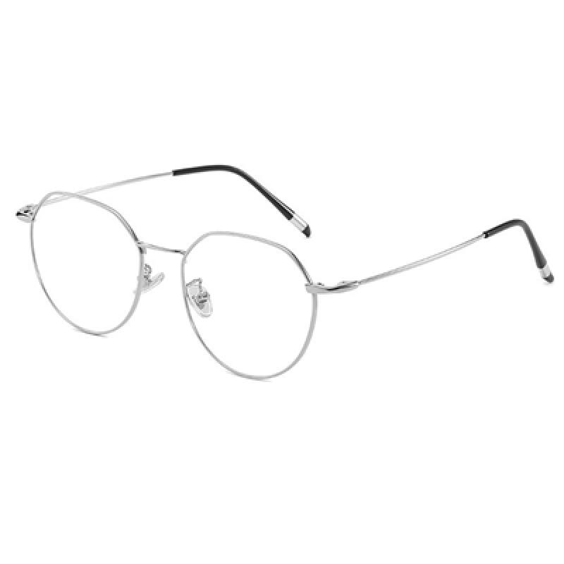 LK2022 Blue Light Blocking Glasses Frame_C2 SILVER