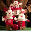 Portable Christmas Gift Treat Candy Box Plush Christmas Decorations  Children
