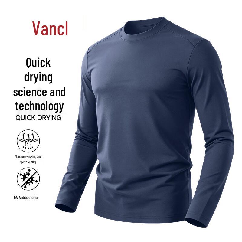VANCL Men s Quick-Dry Anti-Bacterial Long Sleeve T-Shirt L