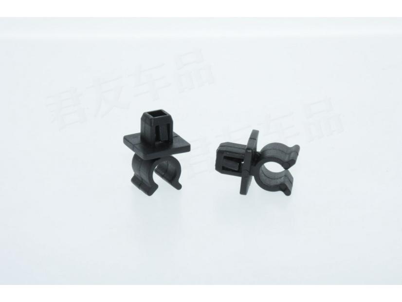 Car Hood Support Rod Clip: Plastic Base Fastener