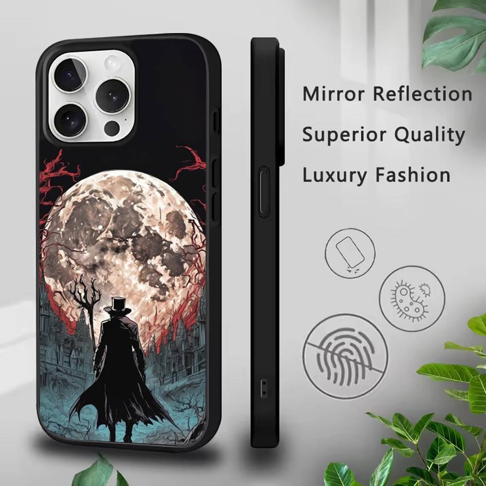 Game B-BloodborneS Phone Case For iPhone 17,16,15,14,13,12,11,Pro,Max,Plus,Mini,SE4,E Magnetic Magsafe Wireless Charging