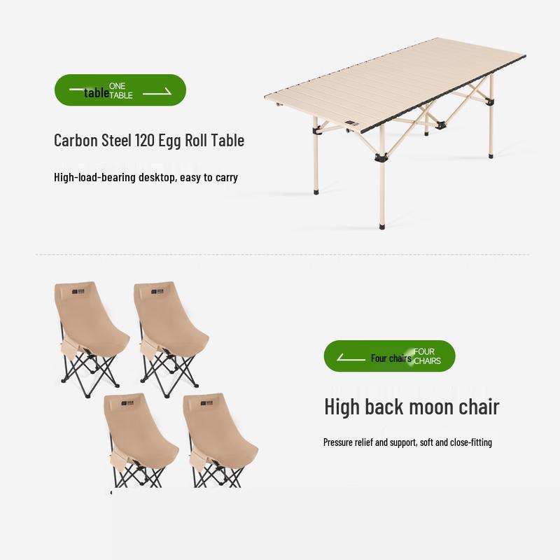 Explorer Portable Folding Camping Furniture Set