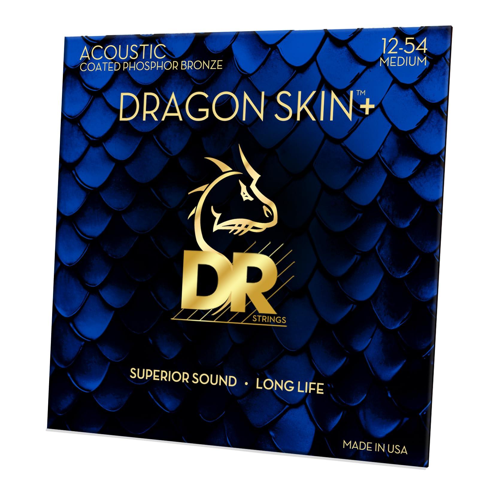 

DR Strings Acoustic Guitar Strings DRAGON Phosphor Bronze SKIN+ DAP-12
