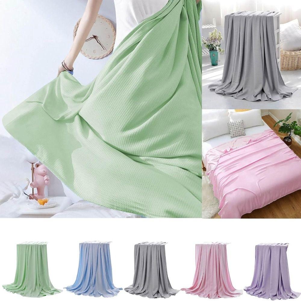 

Новое двухстороннее охлаждающее одеяло, приятное для кожи, дышащее, кондиционирующее одеяло, весна-лето, охлаждающее одеяло с эффектом холода серый