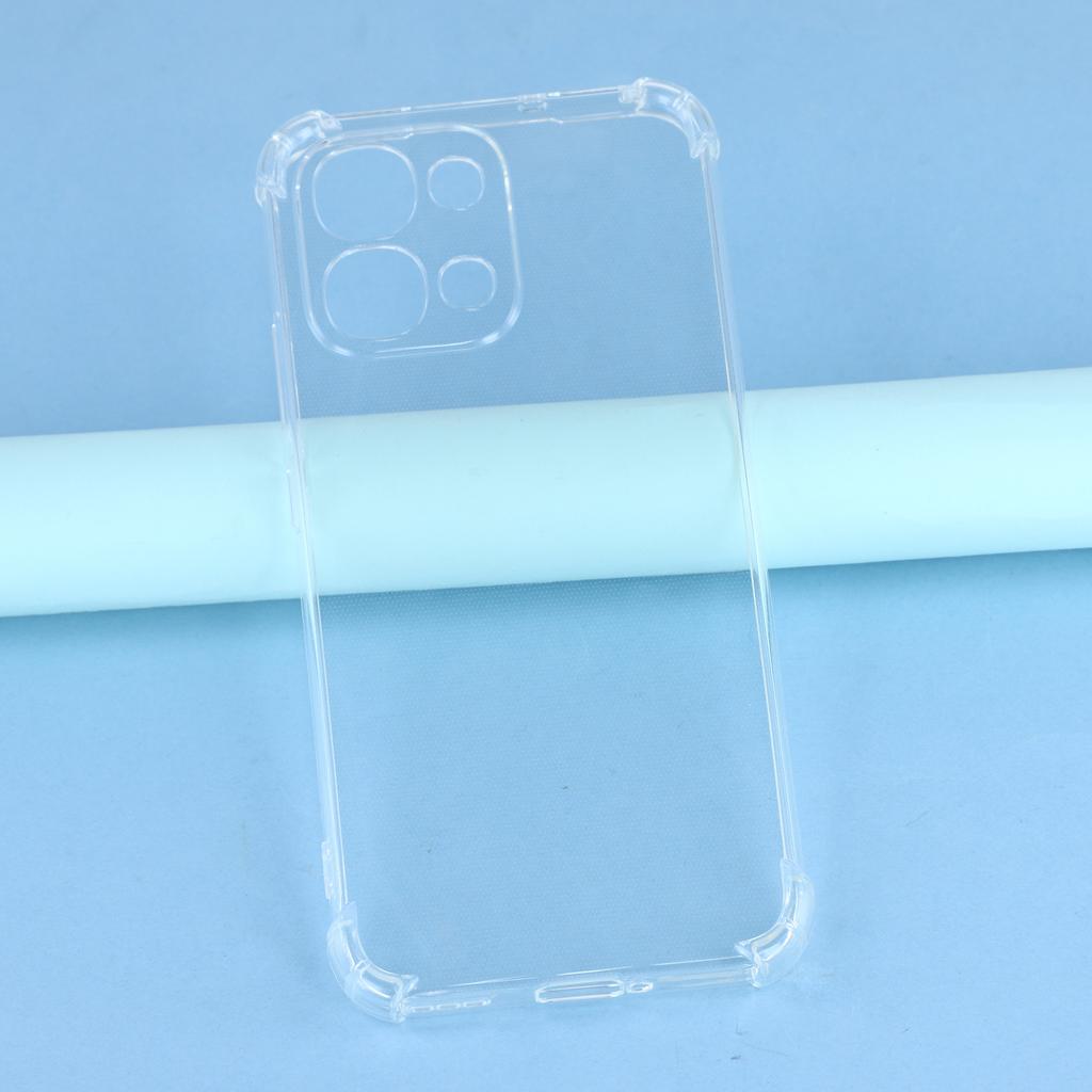Phone Case For Oppo F31 5G/A6 Pro 5G/A6 Pro 4G Transparent TPU Case Reinforced Corners Drop-proof Phone Cover