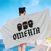 Rapper O-Omerta Mikrofiber Strandhåndklæde Absorberende Hurtigttørrende Blødt Yoga Svømning Resort Bjergbestigning Håndklæde