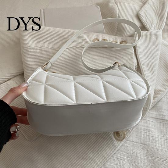 Slim Flat Silhouette Bag Retro Shoulder Women Small Hobo Handbag Zipper Closure Underarm Purse for Phone Keys Party Dating Work