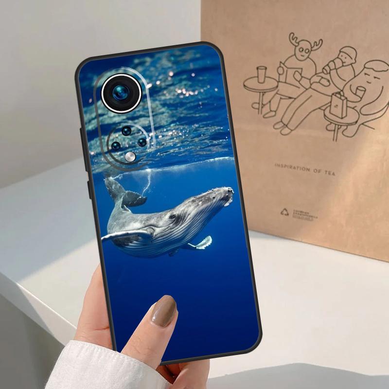 Ocean Whale Shark Waves For Honor Magic 8 7 6 5 Pro Case For Honor X9d X9c X9b X9a X8c X8b Win 200 400 50 70 90 Lite